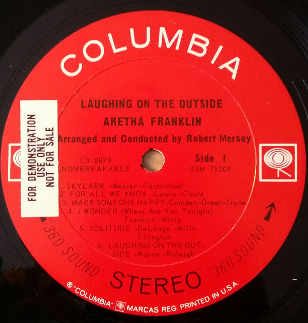 Aretha Franklin : Laughing On The Outside (LP, Album)