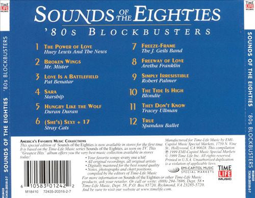 Various : Sounds Of The Eighties - '80s Blockbusters (CD, Comp)