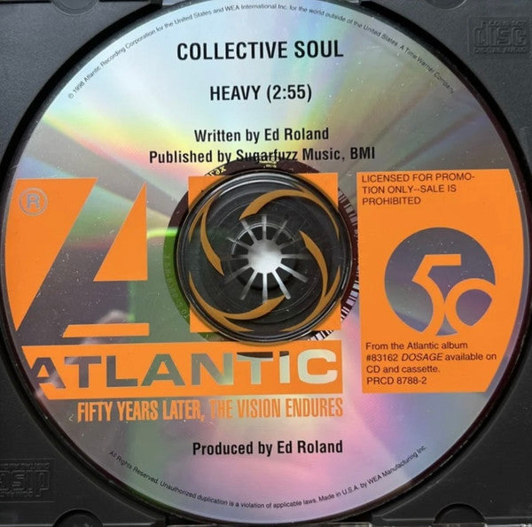 Collective Soul : Heavy (CD, Single, Promo)