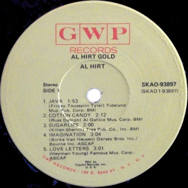 Al Hirt : Gold (LP, Comp, Club, Cap)