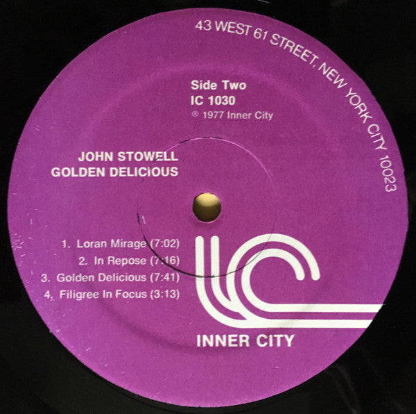John Stowell : Golden Delicious (LP)