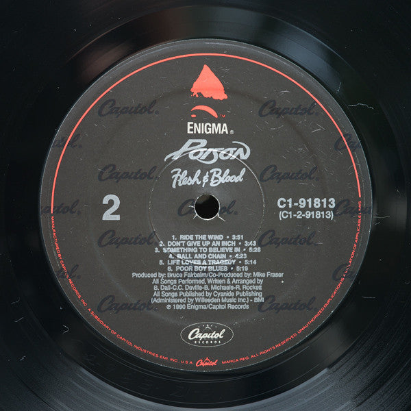 Poison (3) : Flesh & Blood (LP, Album)