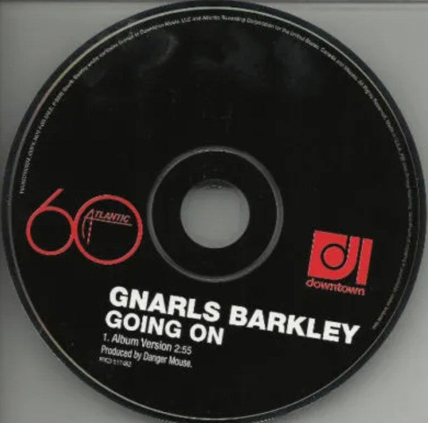 Gnarls Barkley : Going On (CD, Single, Promo)