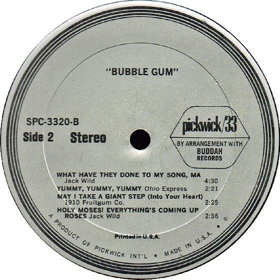 Various : Bubble Gum (Volume 1) (LP, Comp)