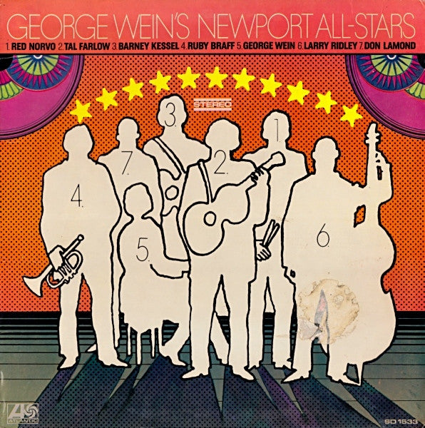 George Wein & The Newport All-Stars : George Wein's Newport All-Stars (LP, Album, Promo)