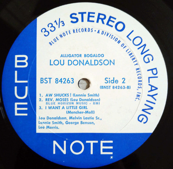 Lou Donaldson : Alligator Bogaloo (LP, Album)