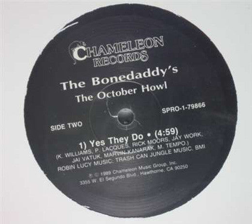The Bonedaddys : The October Howl (12", Promo, Yel)