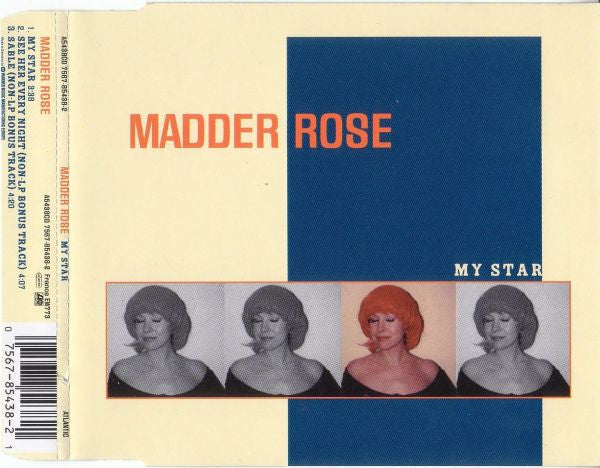 Madder Rose : My Star (CD, Single)