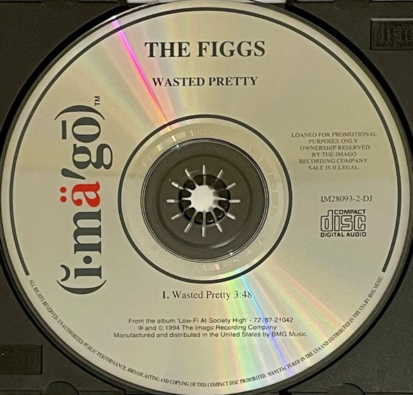 The Figgs : Wasted Pretty (CD, Single, Promo)