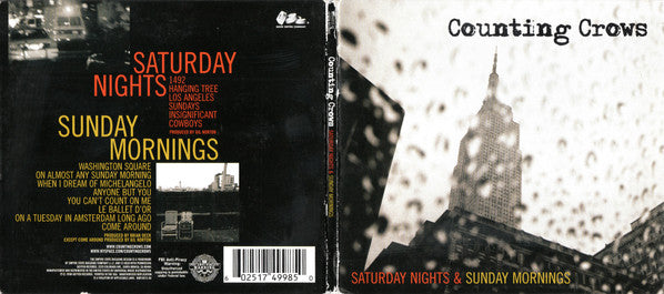 Counting Crows : Saturday Nights & Sunday Mornings (CD, Album, Dig)