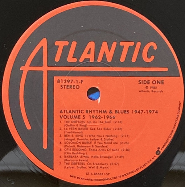 Various : Atlantic Rhythm And Blues 1947-1974 (Volume 5 1962 - 1966) (2xLP, Comp, RM, SP )