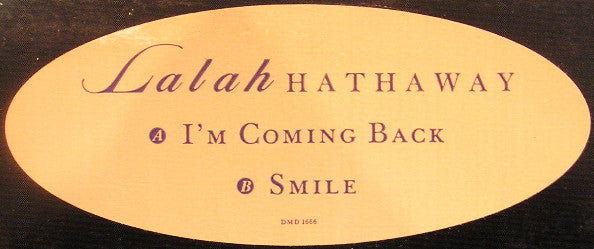 Lalah Hathaway : I'm Coming Back (12", Single, Promo)