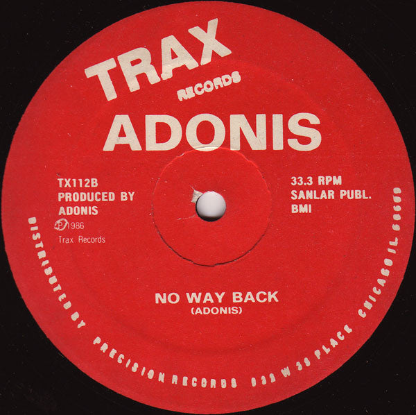 Adonis : No Way Back (12", Red)