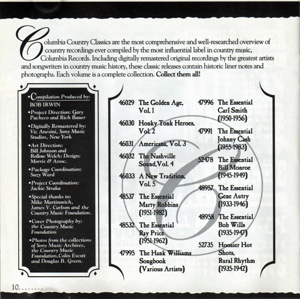 Roy Acuff : The Essential Roy Acuff (1936-1949) (CD, Comp, RE)