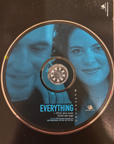 Watermark : Everything (CD, Single, Promo)