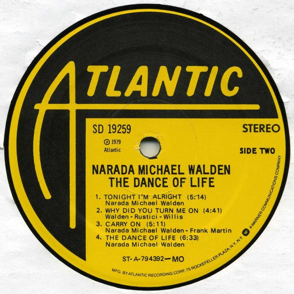 Narada Michael Walden : The Dance Of Life (LP, Album, MO )