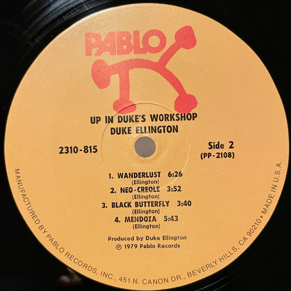 Duke Ellington And His Orchestra : Up In Duke's Workshop (LP, Album)