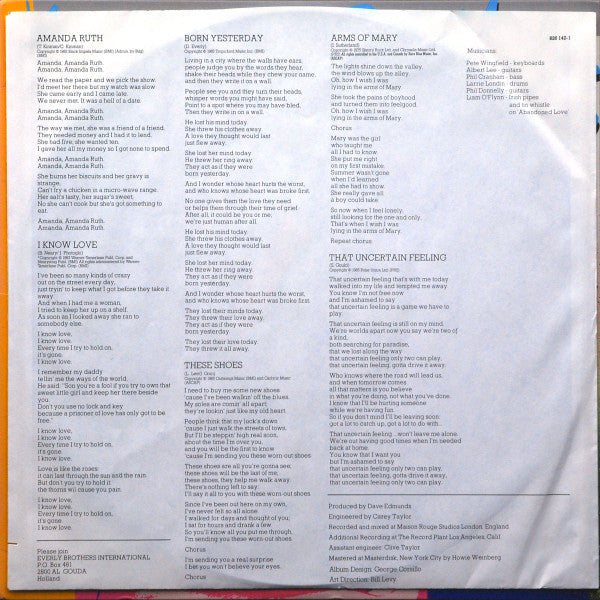 Everly Brothers : Born Yesterday (LP, Album, Hau)
