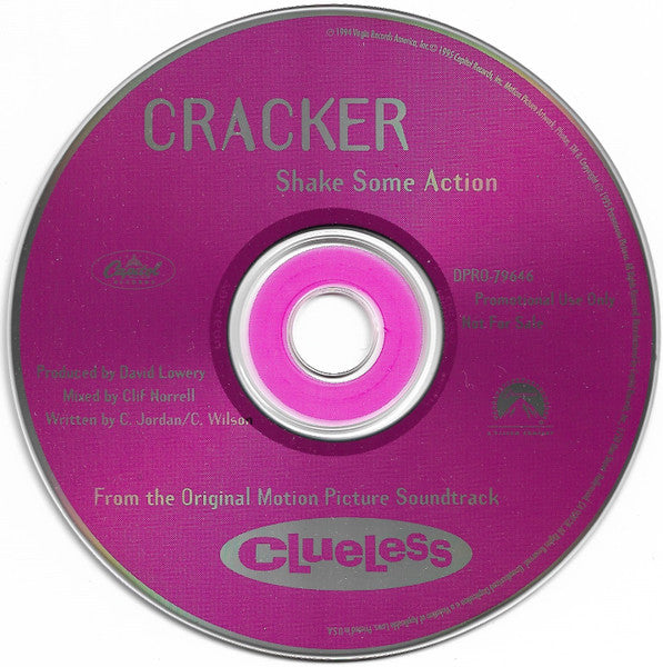 Cracker : Shake Some Action (CD, Single, Promo)