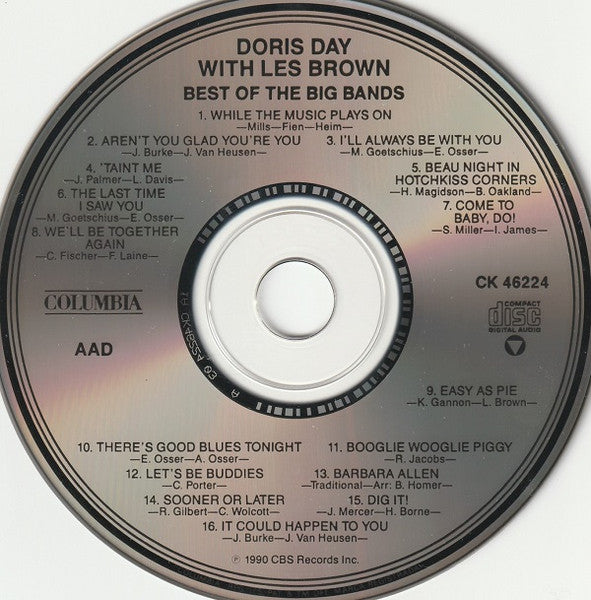 Doris Day With Les Brown : Best Of Big Bands (CD, Comp, Mono, CED)