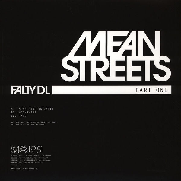 FaltyDL : Mean Streets (Part One) (12", Ltd, Num)