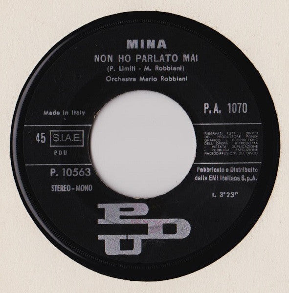 Mina (3) : Grande, Grande, Grande (7", Single)