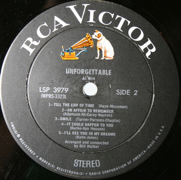 Al Hirt : Unforgettable (LP, Album)