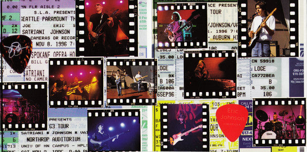 Joe Satriani / Eric Johnson (2) / Steve Vai : G3 Live In Concert (CD, Album)