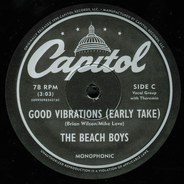 The Beach Boys : Good Vibrations / Heroes And Villains (2x10", RSD, Single, Mono, Ltd, Num)