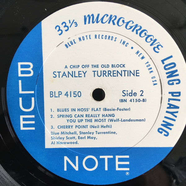 Stanley Turrentine : A Chip Off The Old Block (LP, Album, Mono)