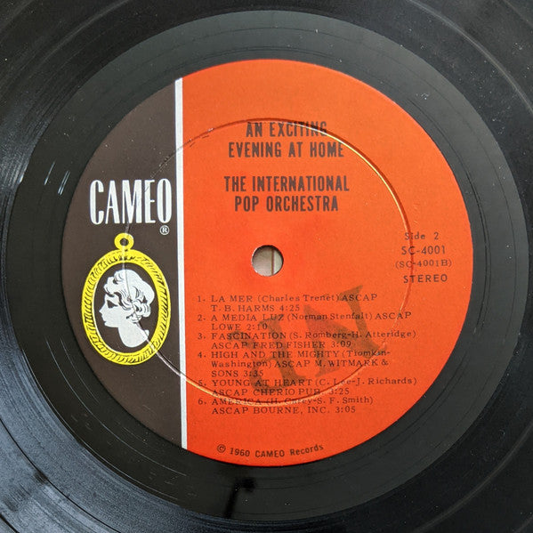 The International Pop Orchestra : An Exciting Evening At Home (LP, Album)