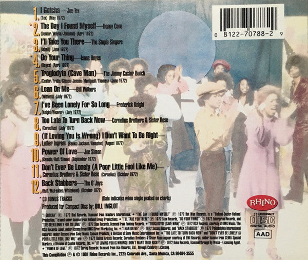 Various : Soul Hits Of The '70s - Didn't It Blow Your Mind, Vol. 8 (CD, Comp, Den)
