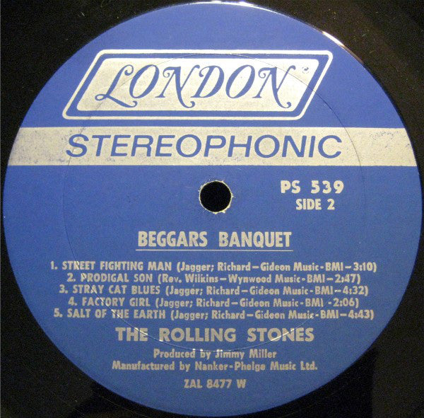 The Rolling Stones : Beggars Banquet (LP, Album, RE, Wad)