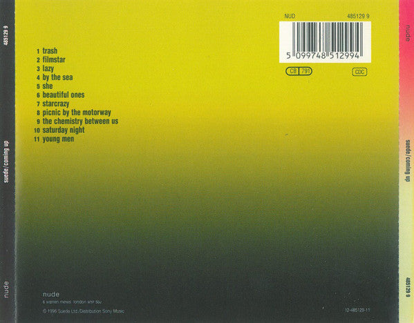 Suede : Coming Up (CD, Album, Ltd)