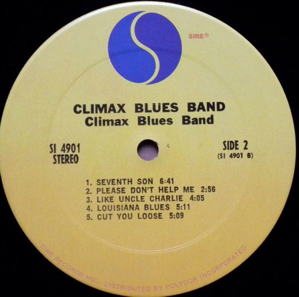 Climax Blues Band : Climax Blues Band (LP, Album, Pit)