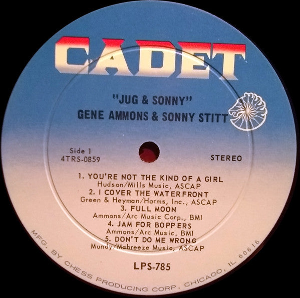 Gene Ammons & Sonny Stitt : Jug & Sonny (LP, Album, RE)