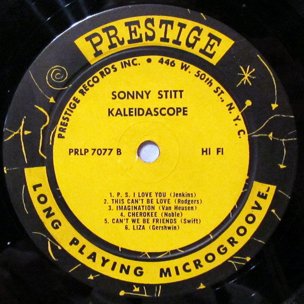 Sonny Stitt : Kaleidoscope (LP, Album, Mono, RM)