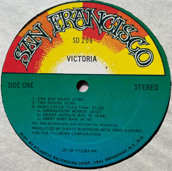 Victoria Domagalski : Victoria (LP, Album, Pre)