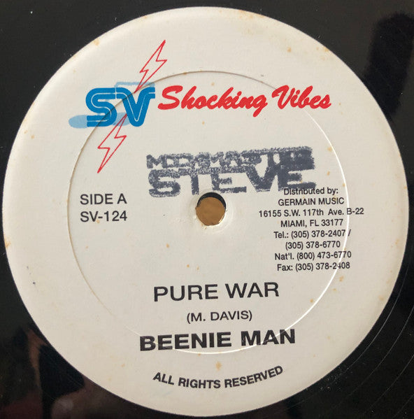 Beenie Man : Pure War (12")