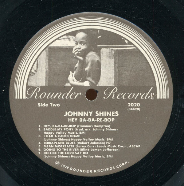 Johnny Shines : Hey Ba-Ba-Re-Bop! (Live, In Concert) (LP, Album)