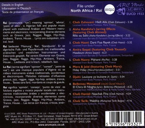 Various : Algerian Raï (CD, Comp)