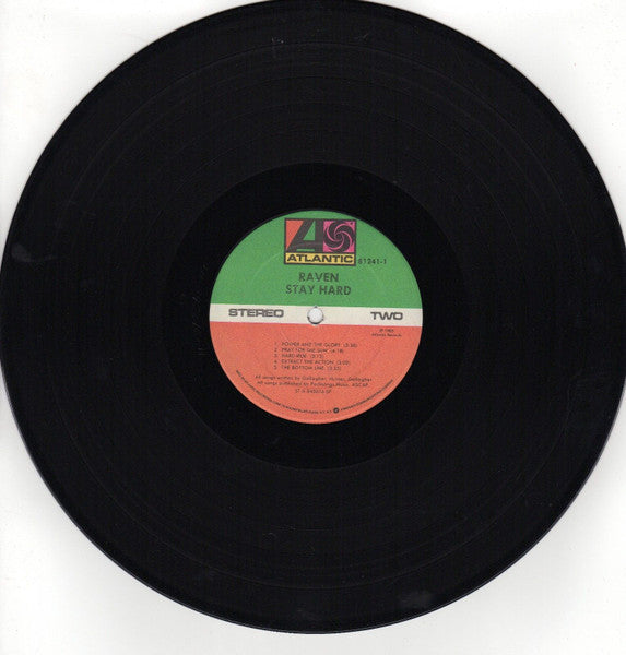 Raven (6) : Stay Hard (LP, Album)