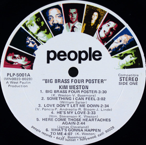 Kim Weston : Big Brass Four Poster (LP, Album, Gat)