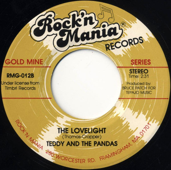Eric Burdon / Teddy & The Pandas : Spill The Wine / The Lovelight (7", Single, RE)