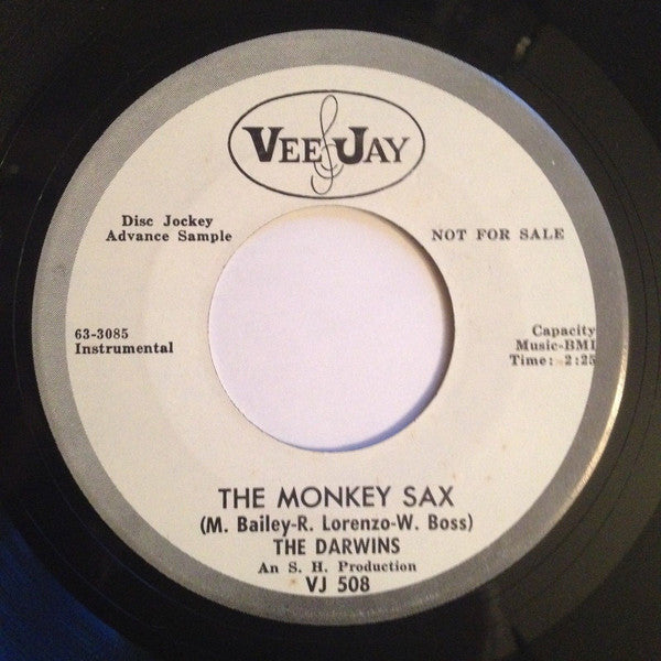 The Darwins : The Monkey (7", Promo)