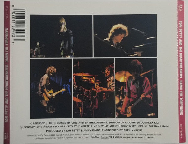 Tom Petty And The Heartbreakers : Damn The Torpedoes (HDCD, Album, RE, RM)