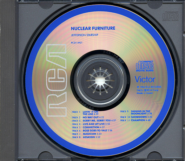 Jefferson Starship : Nuclear Furniture (CD, Album)