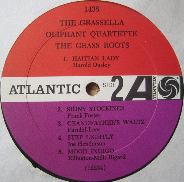 The Grassella Oliphant Quartet : The Grass Roots (LP, Album, Mono)