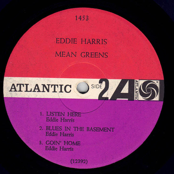 Eddie Harris : Mean Greens (LP, Album, Mono)