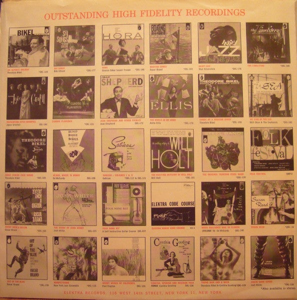 Josh White : Spirituals & Blues (LP, Mono)